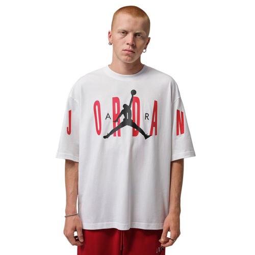 Jordan Stretch Oversized Short Sleeve Crew - Jordan White