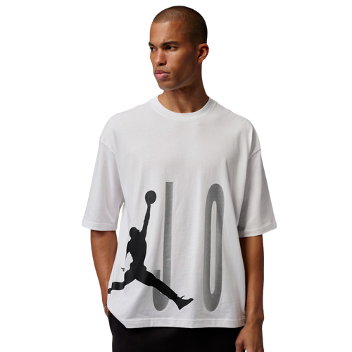 MENS - Jordan Torso Stretch Oversized Short Sleeve Crew - White/Black
