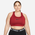Nike Plus Size Swoosh Bra - Women's Maroon/Black