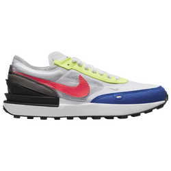 Boys' Grade School - Nike Waffle One - Blue/White/Yellow
