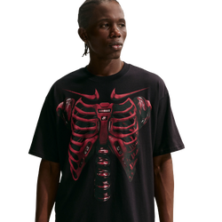 Men's - Nike Built Different Max 90 T-Shirt - Black/Team Crimson
