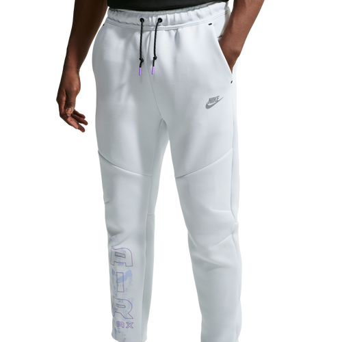  - Nike Dri-FIT Retro Fleece Crew - Bright Violet/Off White