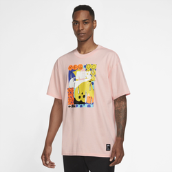 Men's - Nike Air Max 90 T-Shirt - Pink/Multi