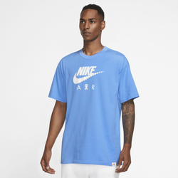 Men's - Nike Air Max 90 T-Shirt - Blue/White