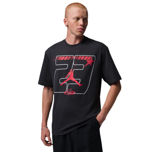  - Jordan 23Star Gfx Ss Crew - Off Noir