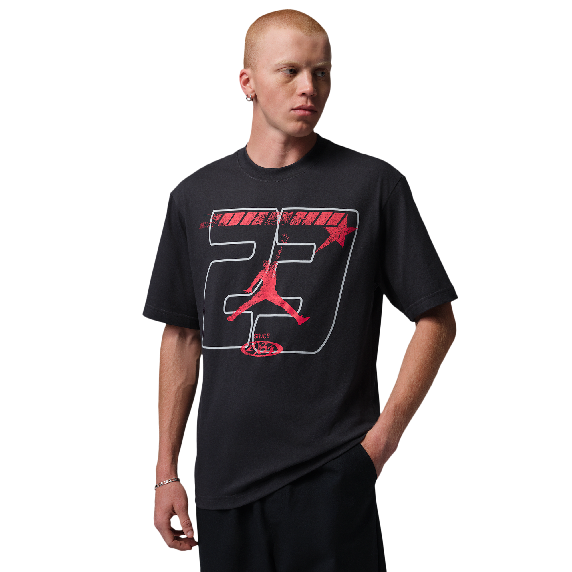 Jordan 23Star Gfx Ss Crew - Men's