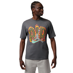 Men's - Jordan Air Scrpt Gfx Ss Crew - Iron Grey