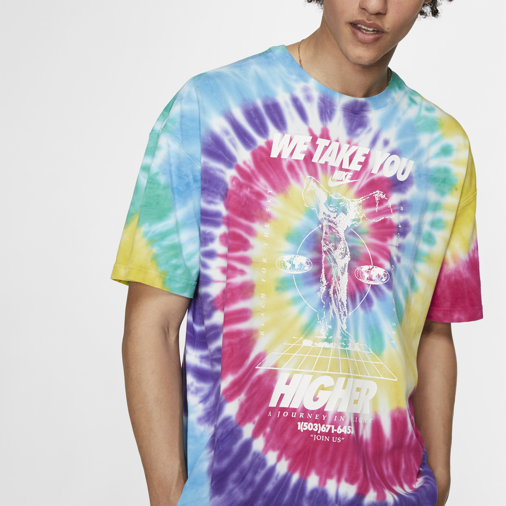 nike tie dye shirt mens