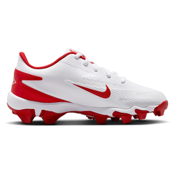 Boys' Grade School - Nike Diamond Clutch - White/Gym Red/Univ Red