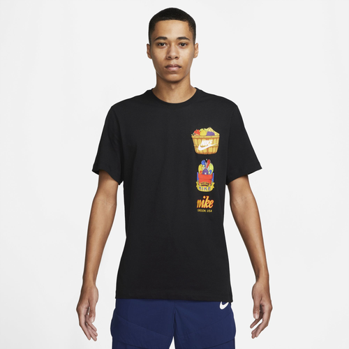 

Nike Mens Nike Graphic Sole T-Shirt - Mens Black/Black Size L