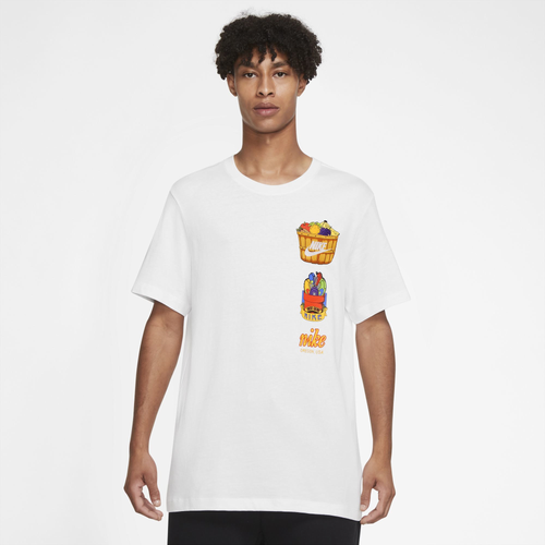 Nike Mens  Graphic Sole T-shirt In White/white