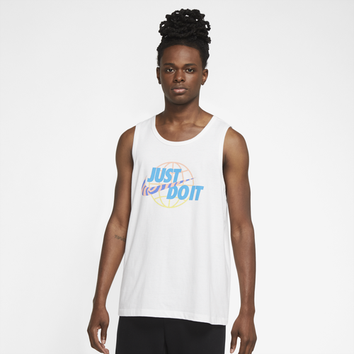 

Nike Mens Nike Festival HBR Tank - Mens White Size M