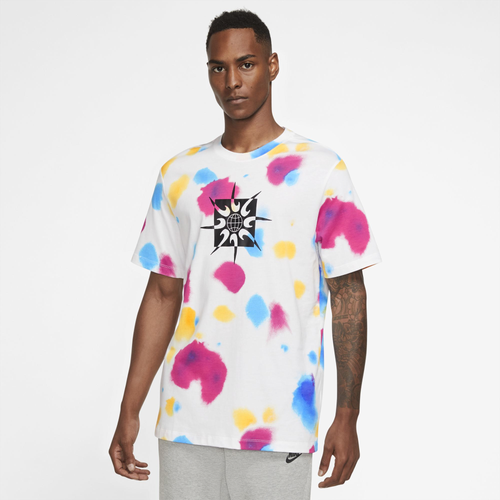 

Nike Mens Nike Festival AOP T-Shirt - Mens White Size L
