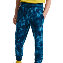 Boys' Grade School - Nike NSW Club Fleece AOP Jogger - Dutch Blue/Blue Void/Court Blue