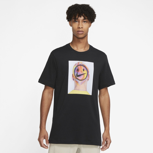 Nike Mens  New Photo T-shirt In White/multi