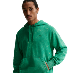 Men's - Nike CWash Club Basketball Hoodie - Malachite/Malachite