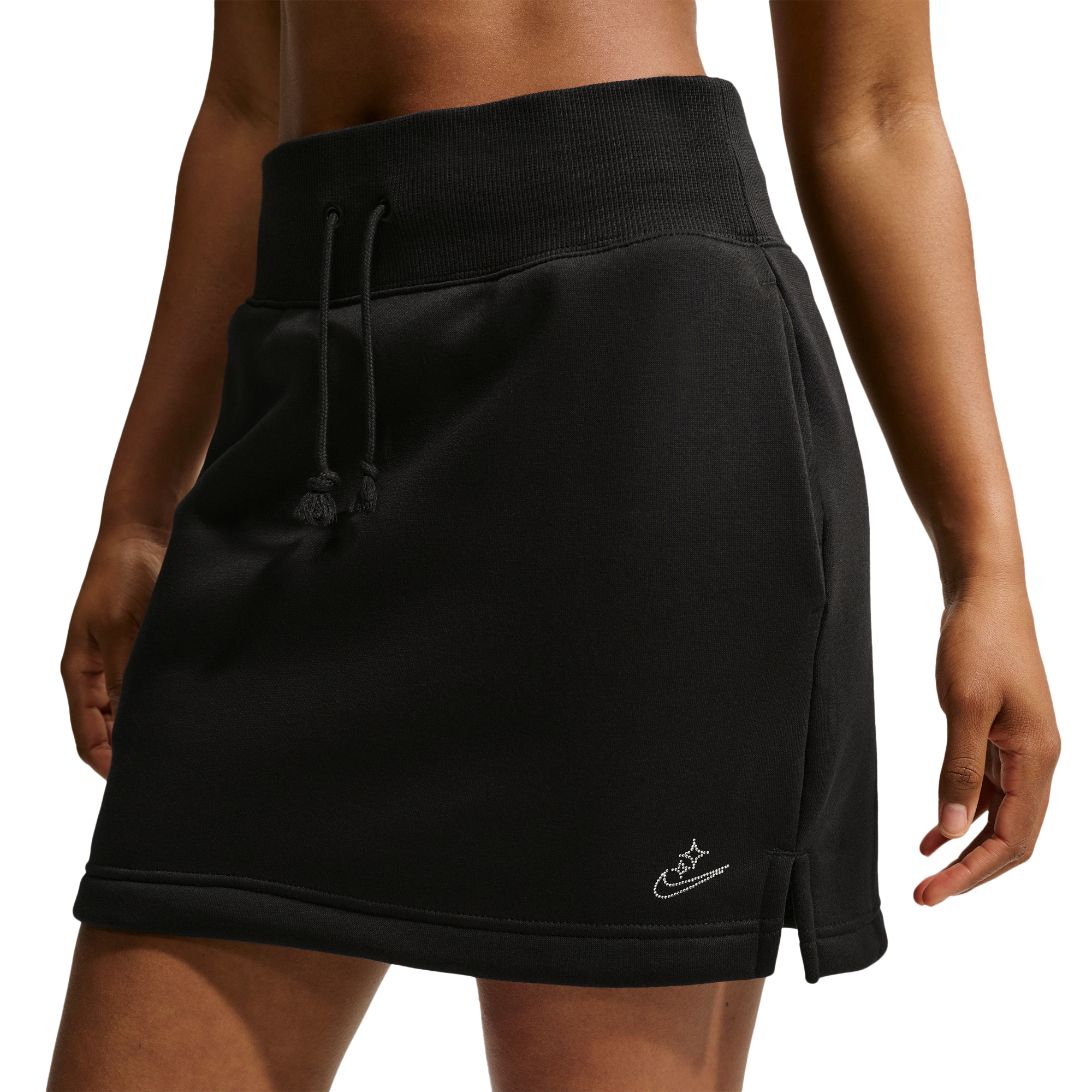Nike NSW Phoenix Fleece HR Bling Mini Skirt - Women's | Foot Locker