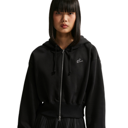 Nike NSW Phoenix Fleece Bling Crop Full-Zip Hoodie - Women's