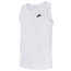 Nike Embroidered Futura Tank - Men's White/Black