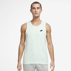 Men's - Nike Embroidered Futura Tank - Green/Black