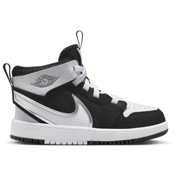 Boys' Preschool - Jordan AJ 1 EasyOn Mid - White/Black