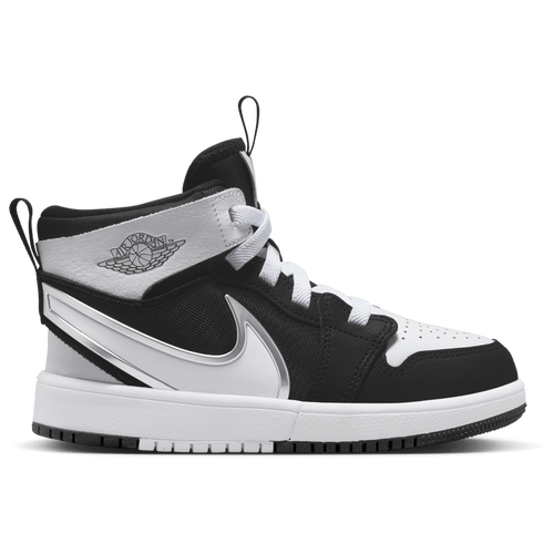 

Boys Preschool Jordan Jordan AJ 1 EasyOn Mid - Boys' Preschool Shoe White/Black Size 02.5