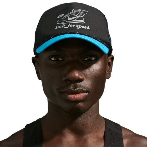  - Nike Dri-FIT Pro Cap - Black/Lt Current Blue Anthracite