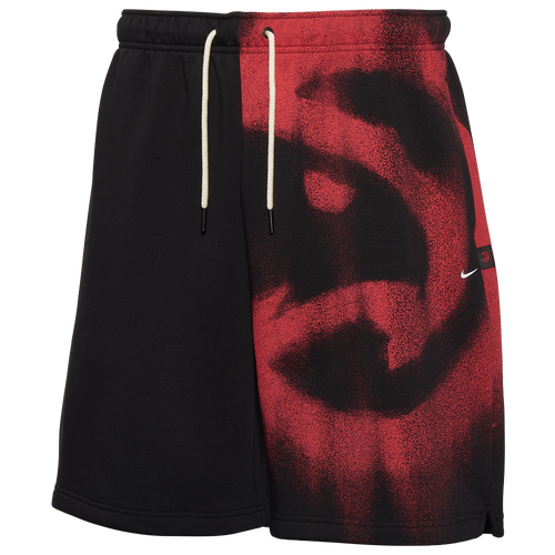MENS - Nike Atlanta Hawks Basketball Icon Shorts - White/Black