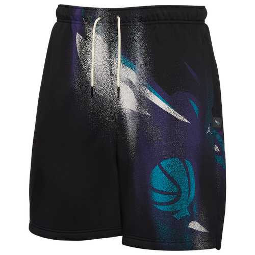 MENS - Nike Hornets Basketball Icon Shorts - White/Black