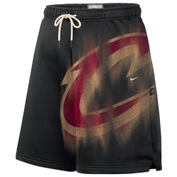 Men's - Nike Cavaliers Basketball Icon Shorts - Black/White