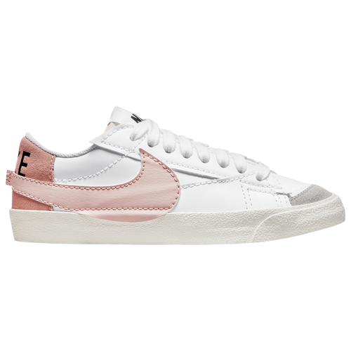 

Nike Womens Nike Blazer Low '77 Jumbo - Womens Basketball Shoes White/Pink Size 12.0