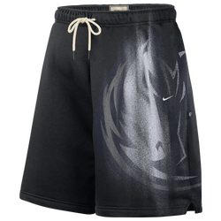 Men's - Nike Mavericks Basketball Icon Shorts - Black/White