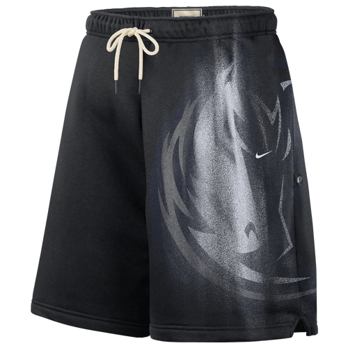 MENS - Nike Mavericks Basketball Icon Shorts - White/Black