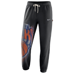 Men's - Nike Knicks Basketball Icon Pants - Black/White