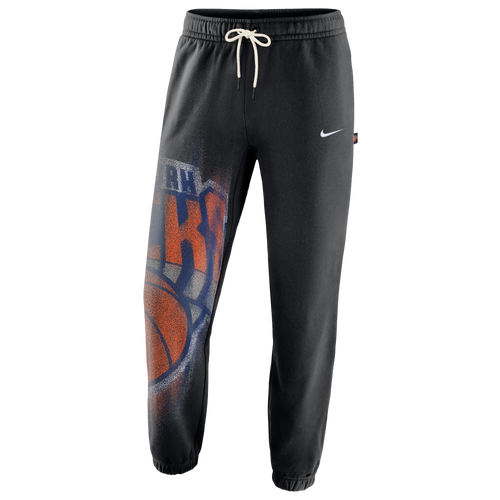  - Nike Knicks Basketball Icon Pants - White/Black