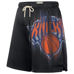 Men's - Nike Knicks Basketball Icon Shorts - White/Black