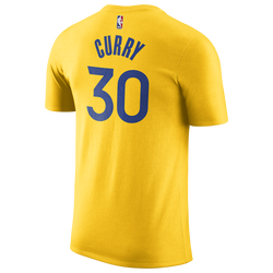 Mens - Nike Warriors Player Name & Number DFCT T-Shirt - Yellow