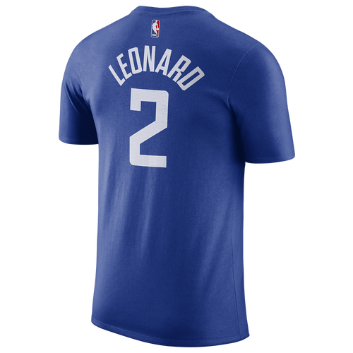 

Nike Mens Kawhi Leonard Nike Clippers Player Name & Number DFCT T-Shirt - Mens Rush Blue/Blue Size XXL