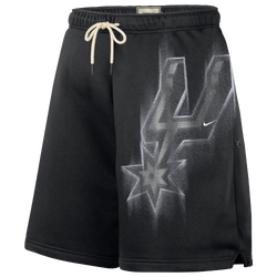Men's - Nike Spurs Basketball Icon Shorts - Black/White