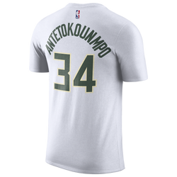 Men's - Nike NBA Player Name & Number DFCT T-Shirt - White
