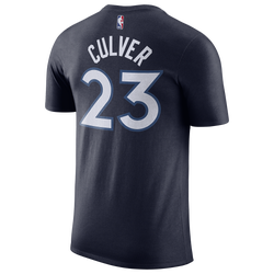 Men's - Nike NBA Player Name & Number DFCT T-Shirt - College Navy