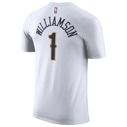 Men's - Nike NBA Player Name & Number DFCT T-Shirt - White/Navy