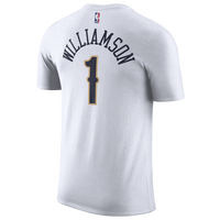 Men's - Nike NBA Player Name & Number DFCT T-Shirt - White/Navy