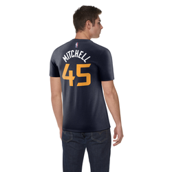 Men's - Nike NBA Player Name & Number DFCT T-Shirt - College Navy