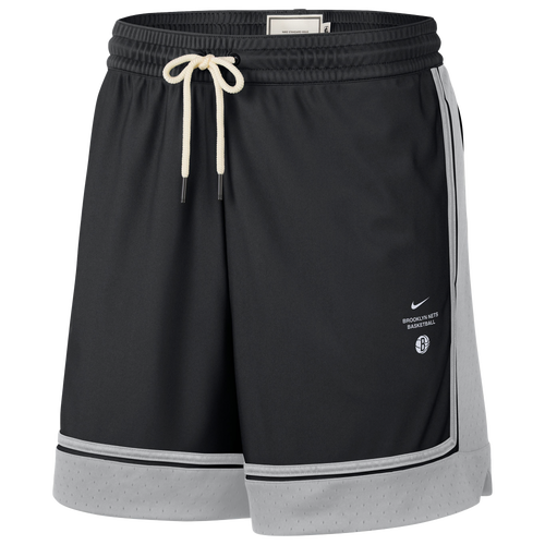  - Nike Nets Dri-FIT 6" Pro Shorts - Black/Silver