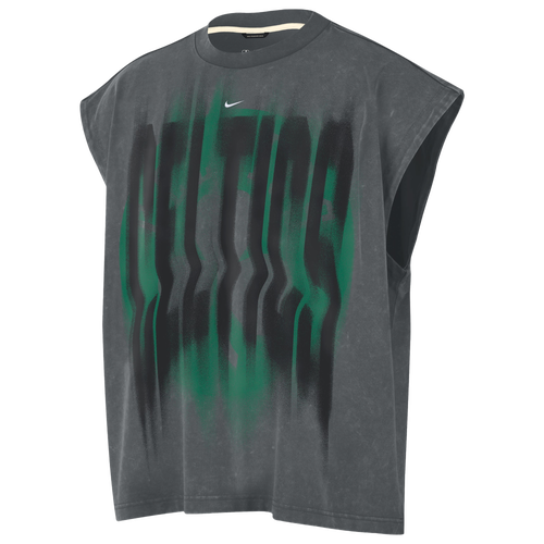 MENS - Nike Boston Celtics Dri-Fit Icon Top - Gray/White