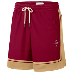 Men's - Nike Cavaliers Dri-FIT 6" Pro Shorts - Gold/Red