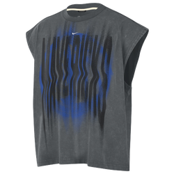Men's - Nike Mavericks Dri-FIT Icon Top - Gray/White