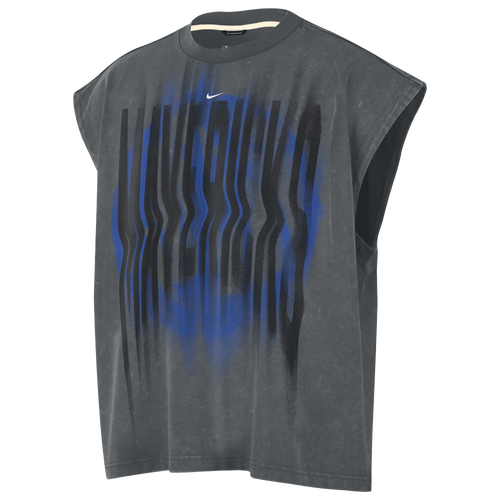 Nike Mens Mavericks Dri-FIT Icon Top - Gray/White