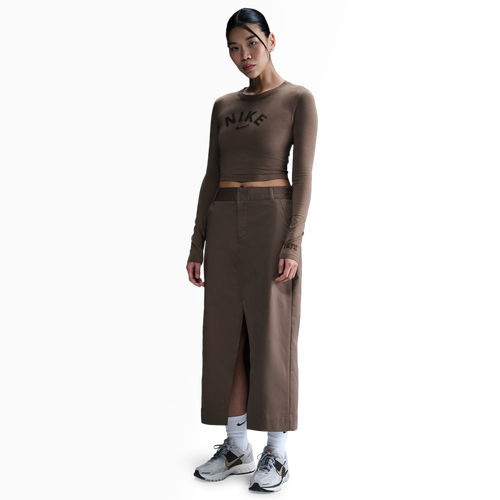 Nike NSW Chill Knit Tee FRWY - Nike Mink Brown